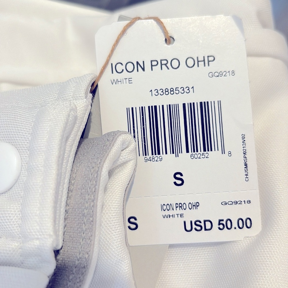 NWT Lot of 2x [adidas] Icon Pro White Open Hem Baseball Pants - Men’s Sz Small - Picture 15 of 15